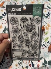 HERO ARTS Poly Clear Stamps - 4" x 6" Holiday Flower Word Phrases Animals Beach