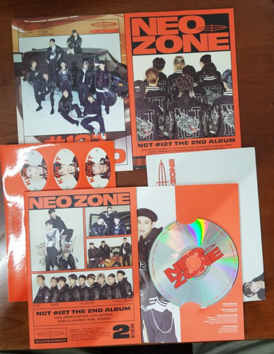 NCT Neo Zone Lot - Final Round/ 2nd Album - 4 Sets - Picture 3 of 5