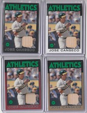 2021 Topps 1986 Baseball 35th Anniversary Series 2 Relics Jose Canseco #86BR-JCA