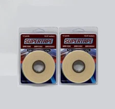 SuperTape Super Tape Double Sided Lace Wig Hair Extension 3/4" X 12 Yard(2 Pack)