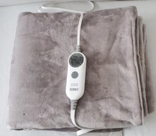 Heated Electric Throw with Double Layer Flannel, 6 Heat Levels 3 Hours Auto Off