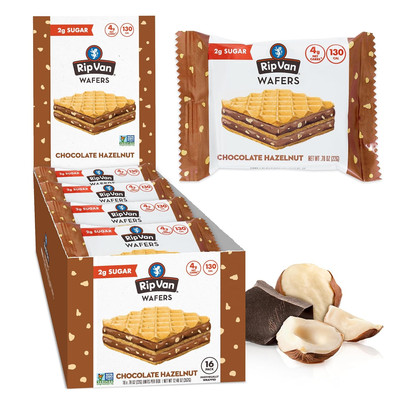Chocolate Hazelnut Wafer Cookies, Keto, Non-Gmo, Healthy Snacks, Low Carb & L...