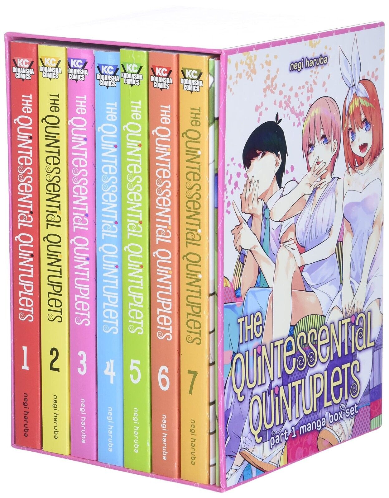 The Quintessential Quintuplets Part 1 Manga Box Set by Negi Haruba