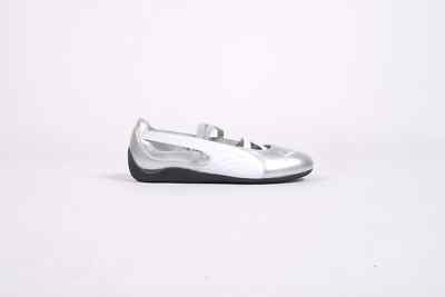 Puma Speedcat Ballet Metallic silver/white Schuhe Sneaker Ballerinas 401581-01