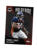 2021 PANINI MOSAIC Holofame  TERRELL DAVIS  (Broncos)