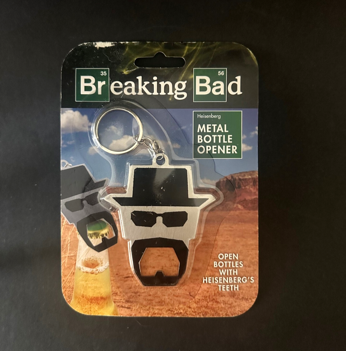 Breaking Bad Heisenberg Bottle Opener Keychain