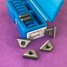 6pc  VARGUS  VARDEX  3E  24UN TM2  Carbide Thread Mill Inserts: VK2🎯Machinist