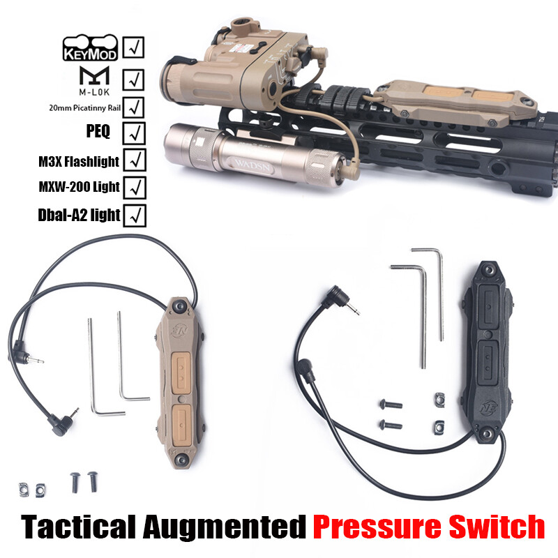 Tactical PEQ15 DBal-A2 WMX200 Pressure Switch 2 plug Double