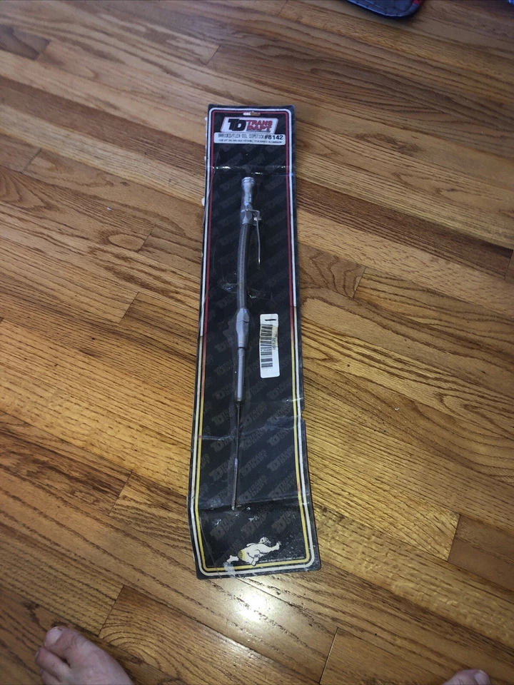 Varilla de medición de aceite de motor Trans-Dapt Performance # 8142 para Chevy SB 305-350 1979-85 Foto 2 de 2