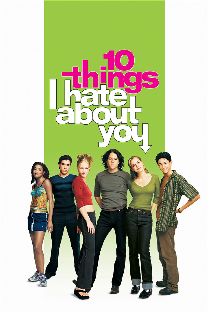 Poster Sur Toile "10 Things I Hate About You" - 30x45cm, Décoration Chambre Ou Bureau, Cadeau Fan - 8
