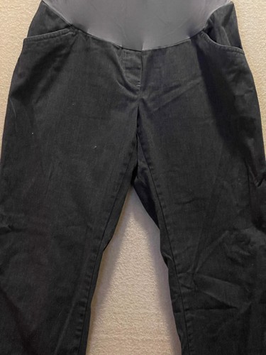 Motherhood Maternity Pants Women's Medium Dark Gray - Picture 3 of 12