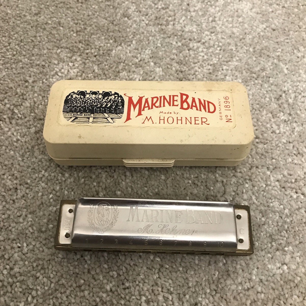 ロ*8様 新品 HOHNER MARINEBAND 1896/20X 8本セット Amazon.com: Hohner Marine Band 1896 Diatonic Harmonica with