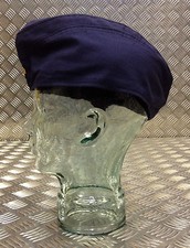 Genuine East German Army/Navy Flat Cap / Envelope/Forage Hat. Blue - All Sizes