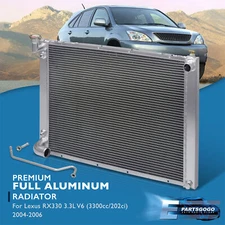 For 04-06 Lexus RX330 3.3L V6 3MZ-FE 1-Row Single Core Full Aluminum Radiator