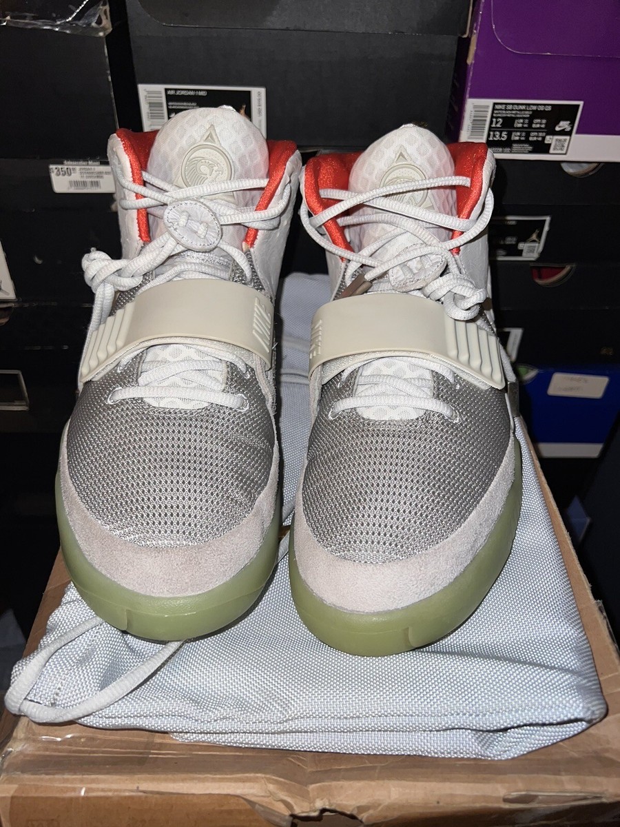 nike air yeezy 2 pure platinum