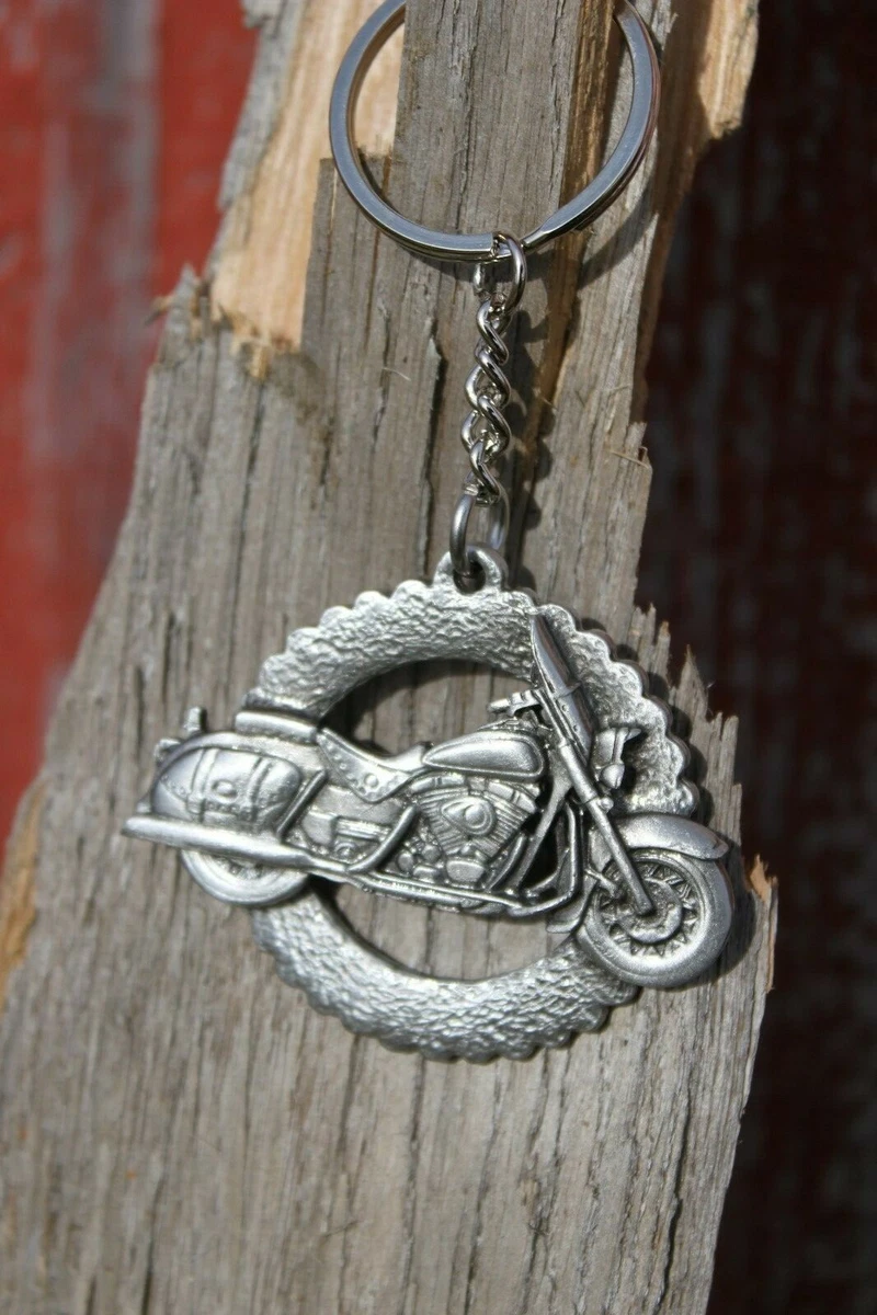 Pewter Motorcycle Key Chains, Rings & Cases for Men for sale | eBay