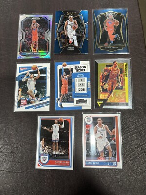 Darius Bazley Multi Yr/Set Lot (8) Prizm SILVER/Flux/Donruss/Select OKC Thunder