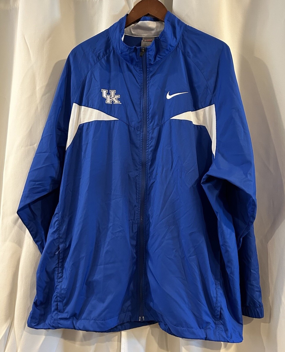 Nike UK University Of Kentucky Wildcats Men's Blue Full Zip Jacket