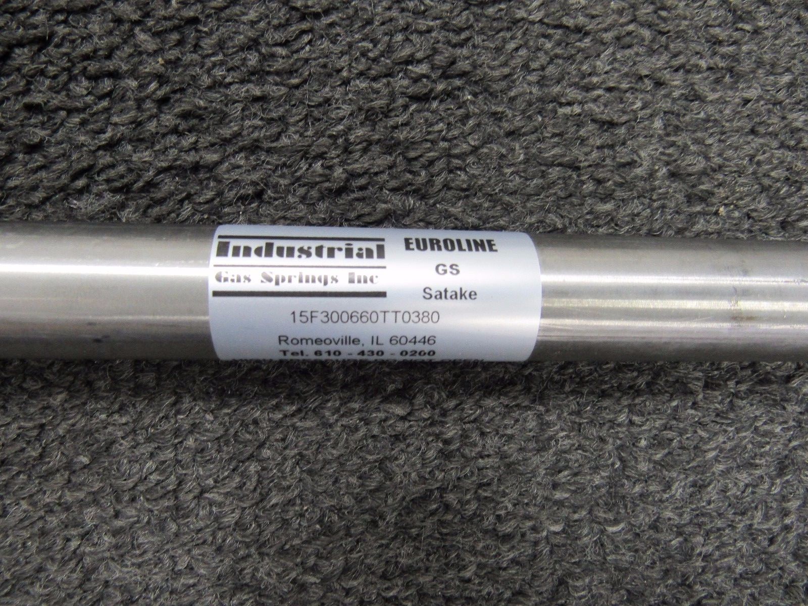 INDUSTRIAL GAS SPRINGS INC. EURO GS SATAKE 15F300660TT0380 eBay