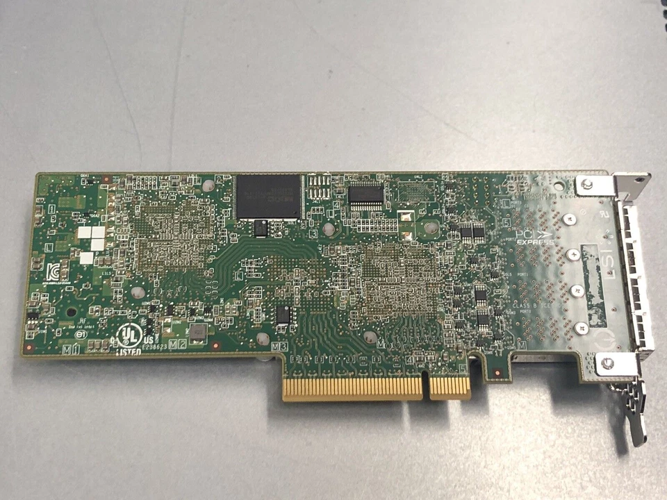 LSI 9206-16e 6Gb/s 16-Port SATA SAS PCI-e 3.0 x8 External HBA SAS2308 LP SFF8644 - Image 4 of 4