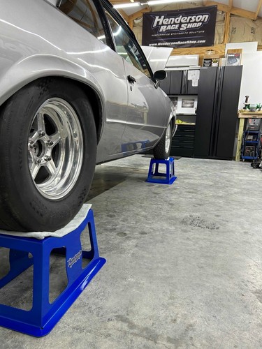 Set of 4 Stackable Wheel Cribs for racers, car shows and mechanics - 第 6/28 張圖片