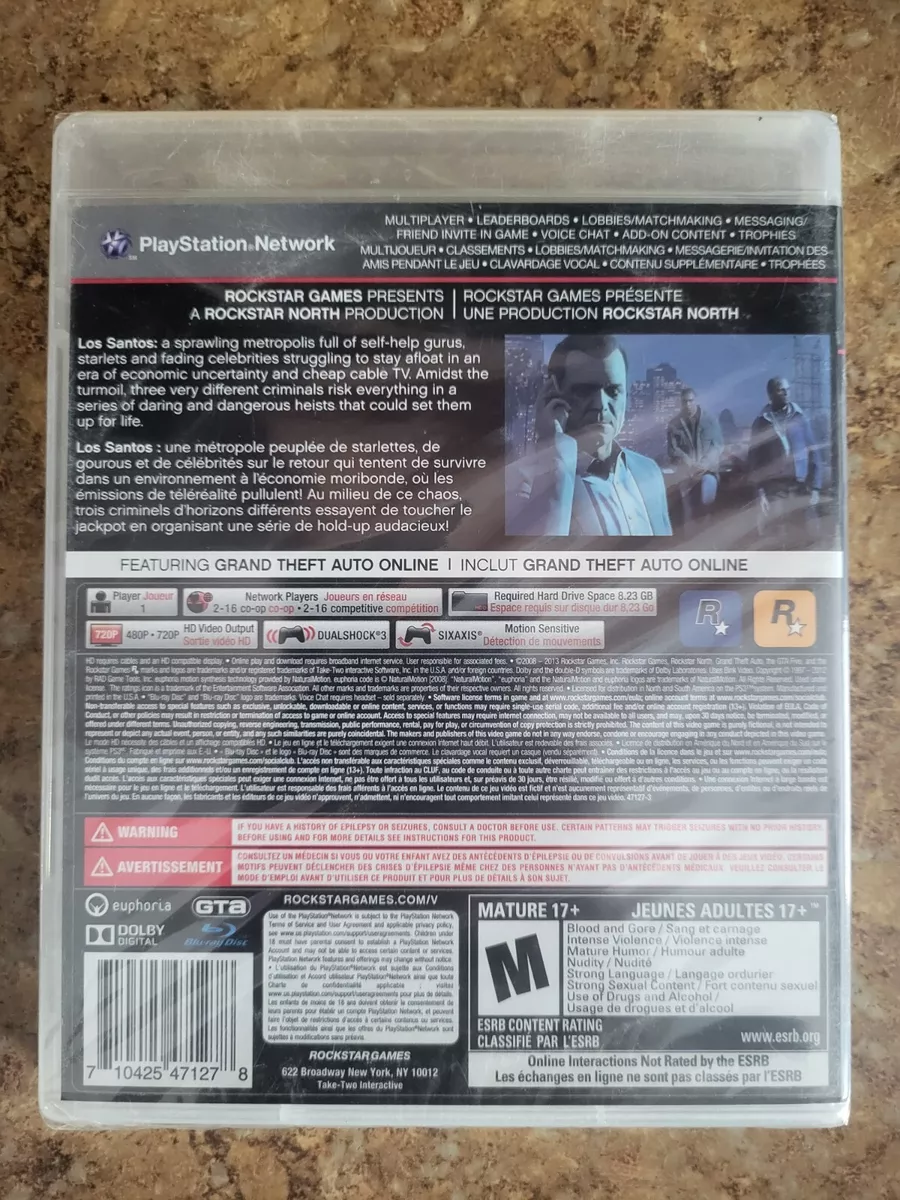 Rare ESRB black label GTA San Andreas : r/PS3