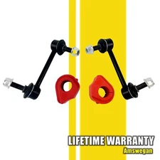 4pcs Rear Sway Bar Links Bushings Kit for 2002-2009 Chevrolet	Trailblazer GMC