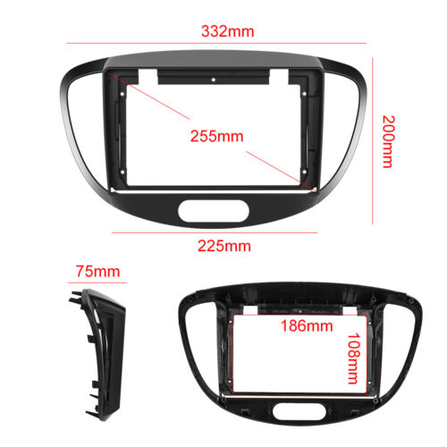 For Hyundai i10 2007-2013 Android 13 Car Stereo Radio Head Unit GPS WIFI 2+32GB - Picture 4 of 11