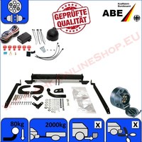 AnhäNgerkupplung ES7 FüR Fiat Scudo Bj Ab 2006 Multijet Kasten Bus