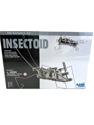 Insectoid Mechanics Kids Robotics Project Build by 4M SEALED Brand NEW Boy Gift