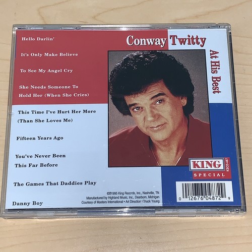 Conway Twitty - At His Best (CD) - Bild 2 von 2