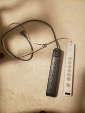 Belkin Be107000-04-BLK Power Tap GE Relocatable E192912 Set of 2