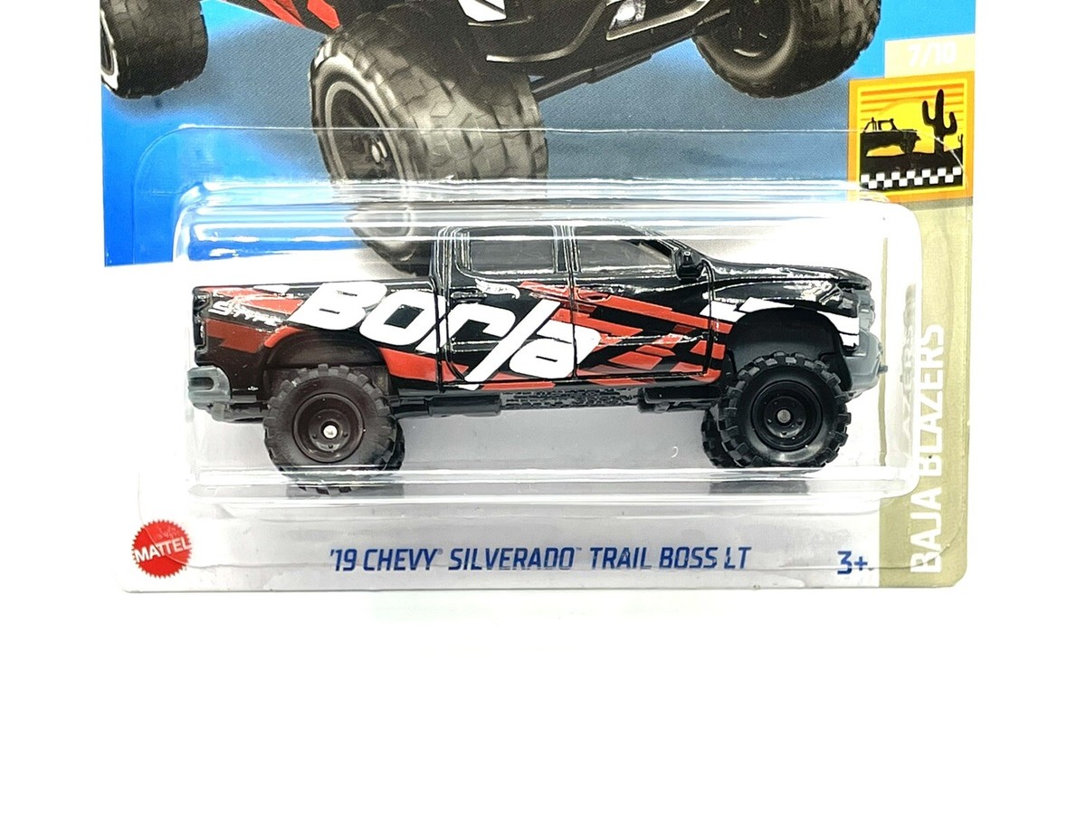 2022 Hot Wheels BORLA '19 Chevy Silverado Trail Boss LT
