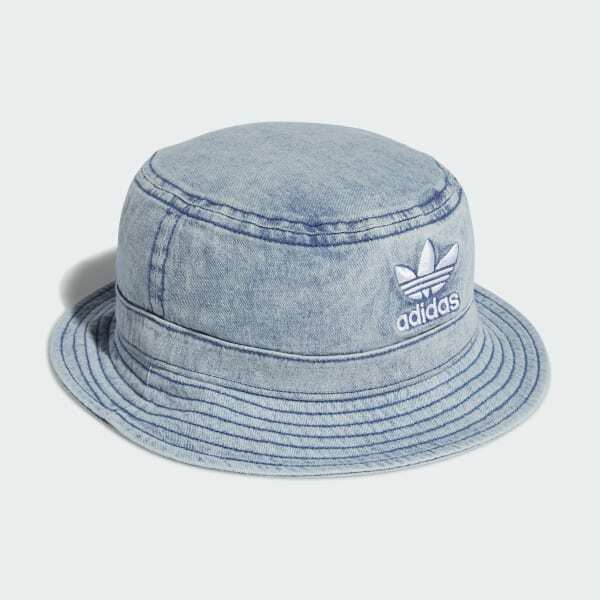 Unisex Adidas Originals Denim Navy/White Bucket Hat [EW0789/OSFA