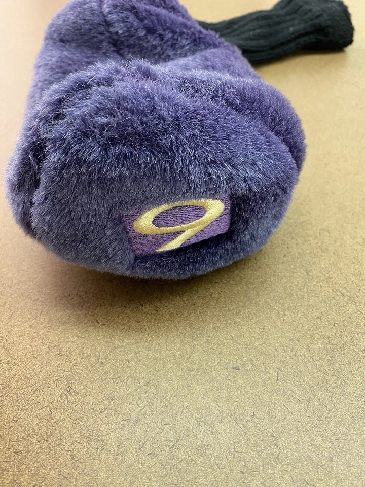 Cubierta de cabeza vintage Top Flite Intimidator madera de calle barril de felpa púrpura 9 madera Foto 4 de 4