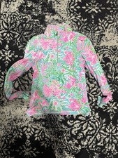 Lilly Pulitzer Luxletic UPF 50 Eleni Pullover Size Small NWOT