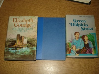 Elizabeth Goudge lot of 3 hardcover novels Green Dolphin Street/Child Sea +