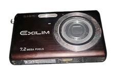 Casio Exilim EX-Z70 7.2MP Digital Camera - Black-No Battery, Body Only Untested