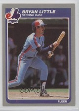 1985 Fleer Bryan Little #402 0c4