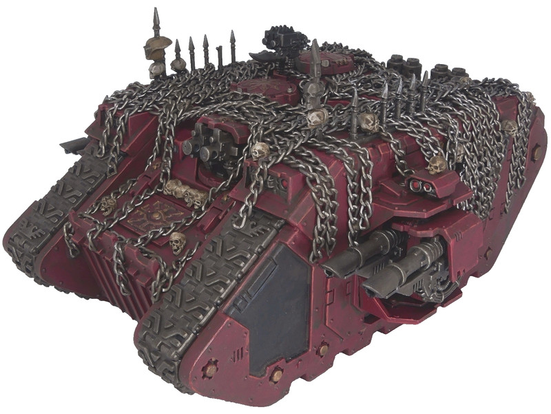 Warhammer 40K Chaos Space Marines Chaos Land Raider Conversion