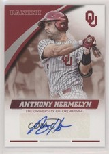 2016 Panini Oklahoma Sooners Anthony Hermelyn #AH-OU Auto pn1