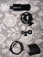 Audio-Technica AT2020 Cardioid Condenser Studio XLR Microphone - Black
