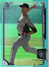 2015 Bowman Draft #94 Javier Medina Chrome Blue Sky Refractors