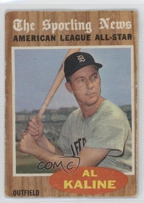 1962 Topps All-Star Al Kaline #470 HOF 4g8