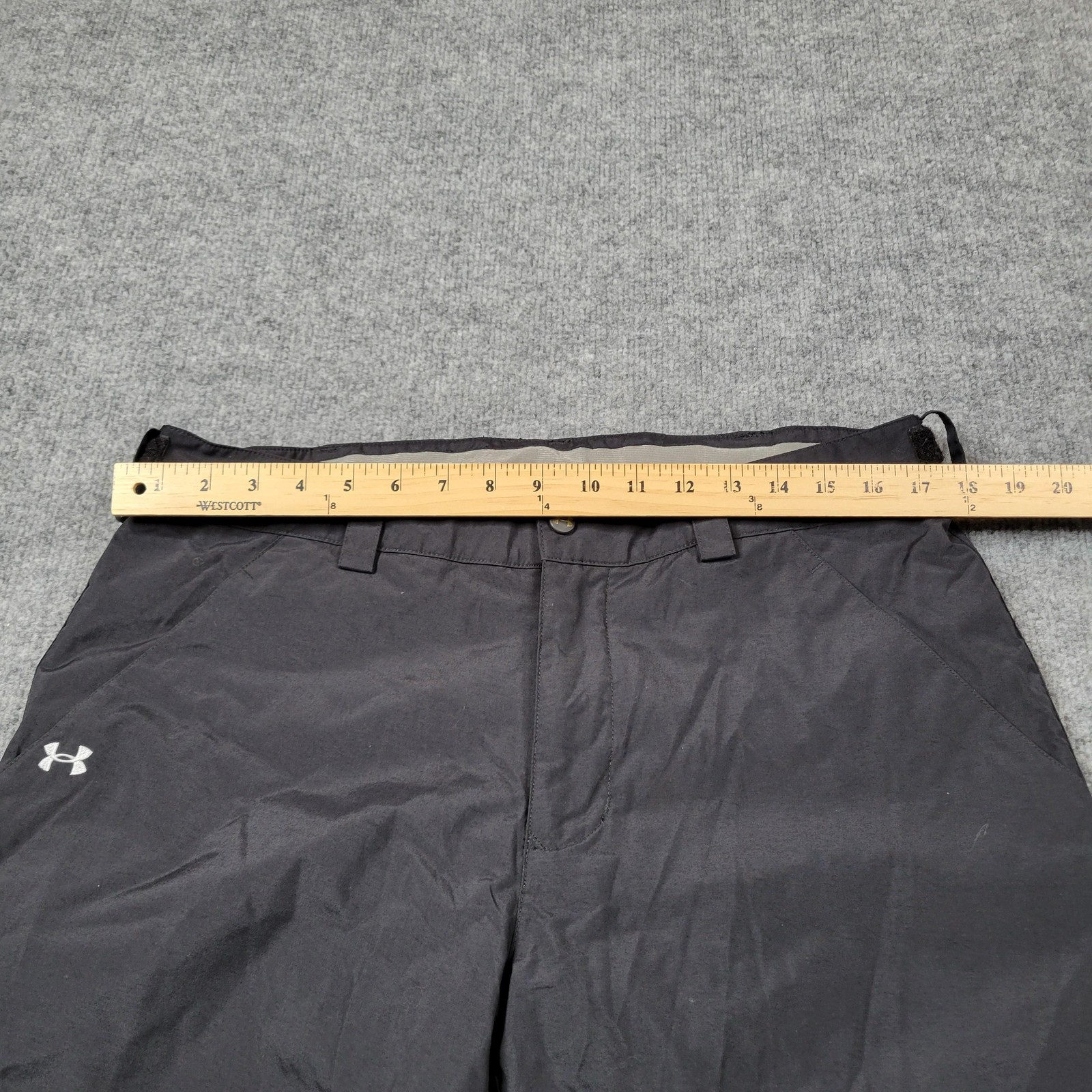 Under Armour Pants Mens Large Black Snow Ski Waterproof Windproof Winter Outdoor thumbnail 8