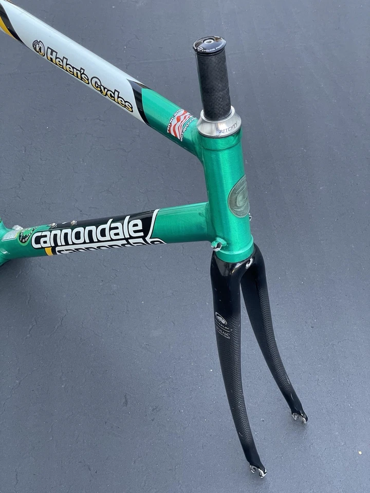 Cannondale Optimo Road Bike Frameset Set / Full Carbon Fork / Ritchey Headset - Image 4 of 4