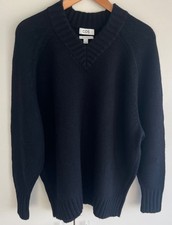 Cashmere COS-Pullover in Schwarz Oversized