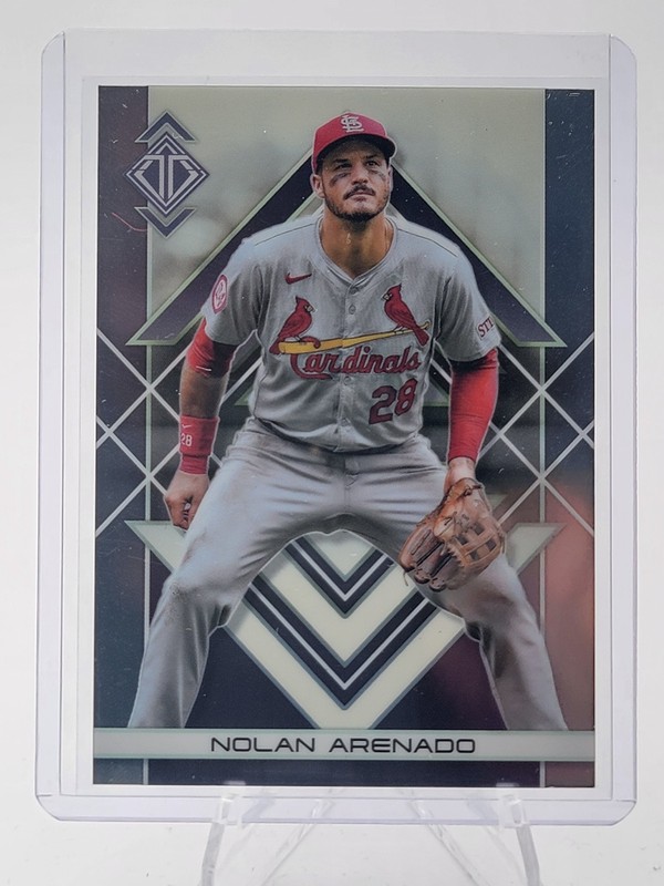 NOLAN ARENADO 2025 TOPPS TRANSCENDENT CHROME #19 CARDINALS Q2091