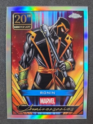 2025 Topps Chrome Marvel, Ronin, 20th Anniversary MA-30