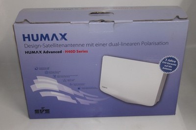 Humax Quad Flat Sat Flachantenne H40D4 Satelliten